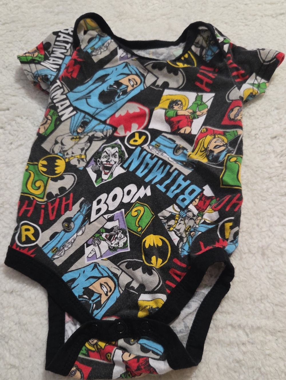 D.C. COMICS BATMAN ONESIE